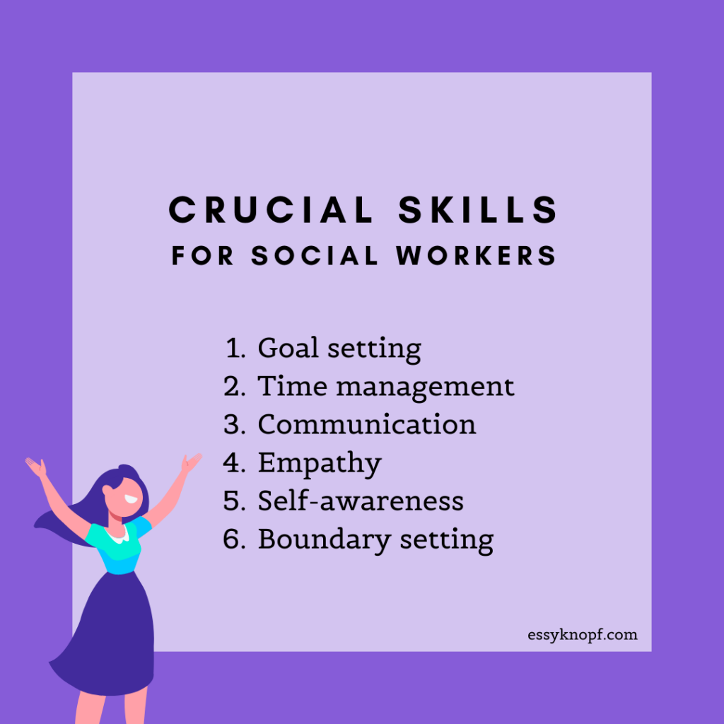 Essy Knopf fundamental skills social work career