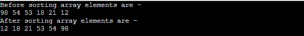 Insertion Sort Algorithm