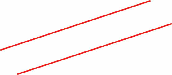 Resultado de imagen para rectas paralelas definicion