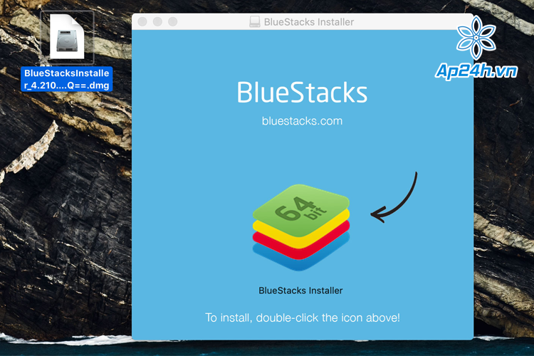 cài Bluestacks cho MacBook