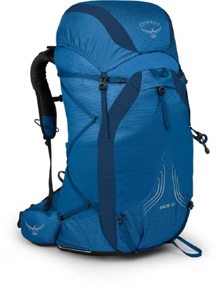 Lightweight Hiking Backpacks| Osprey Exos 58