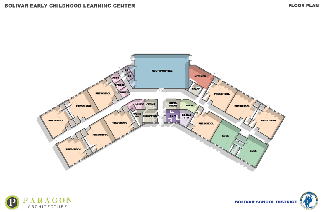 Map of ECLC building. Map of ECLC building.