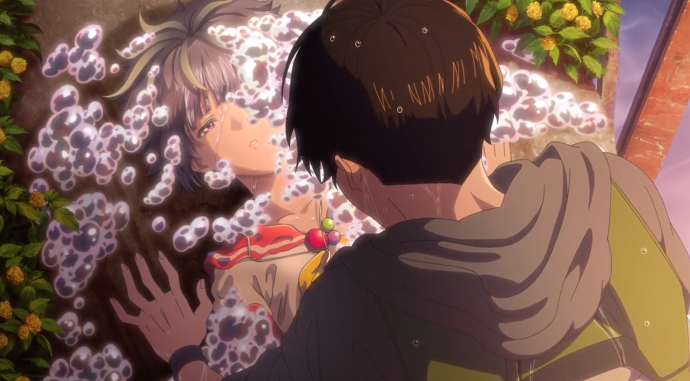 Inside the Antigravity Anime Romance in 'Bubble' - Netflix Tudum
