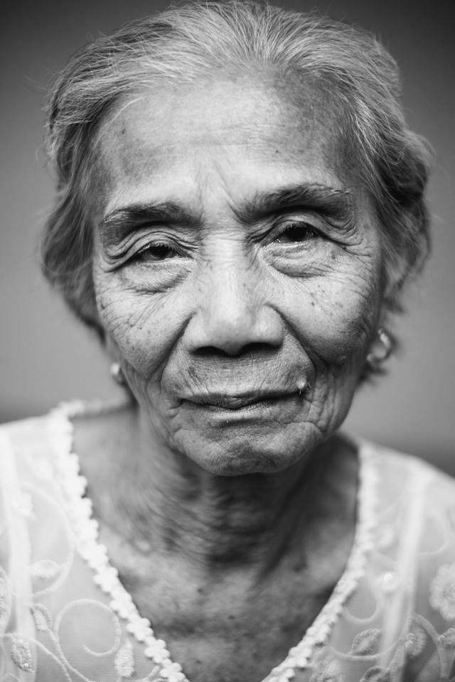 LOLA NARCISA. She is one of the Filipina comfort women who was raped sometimes by 70 soldiers a day. Photo courtesy of Monique Wilson    