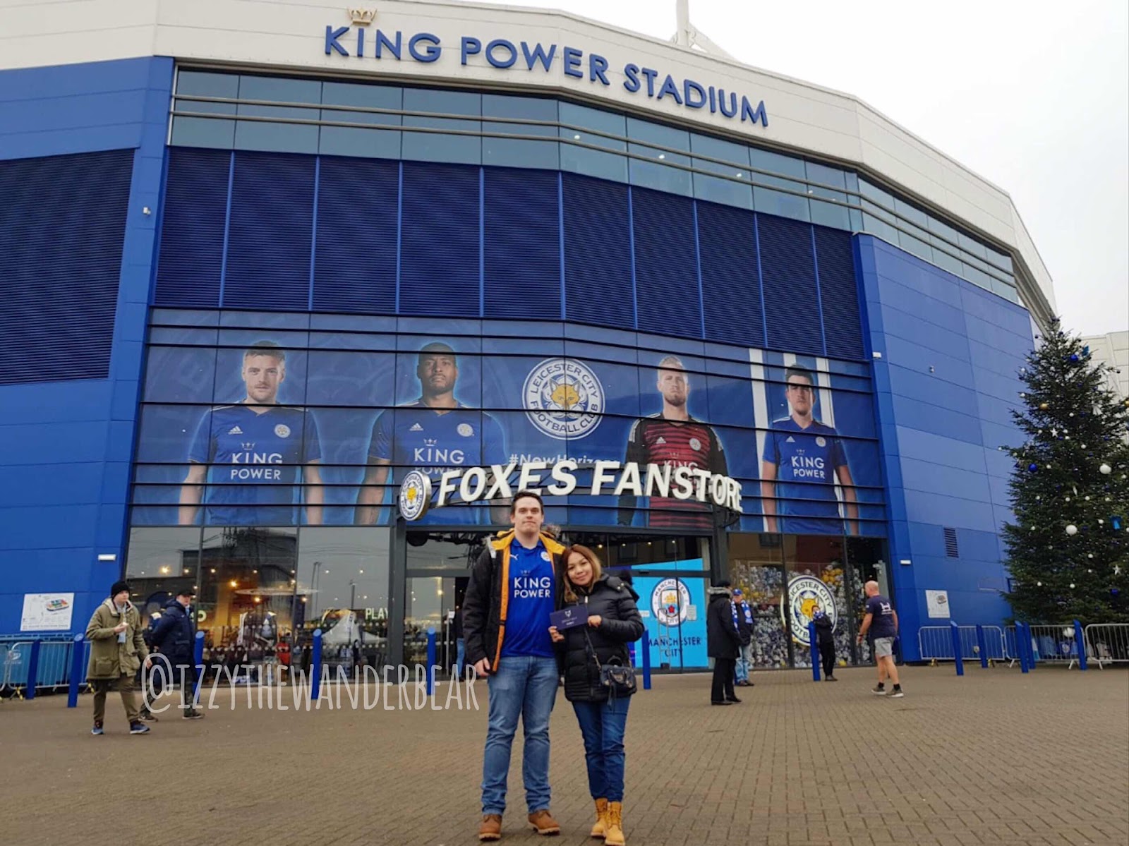 Izzy the Wander Bear : King Power Stadium - Leicester City