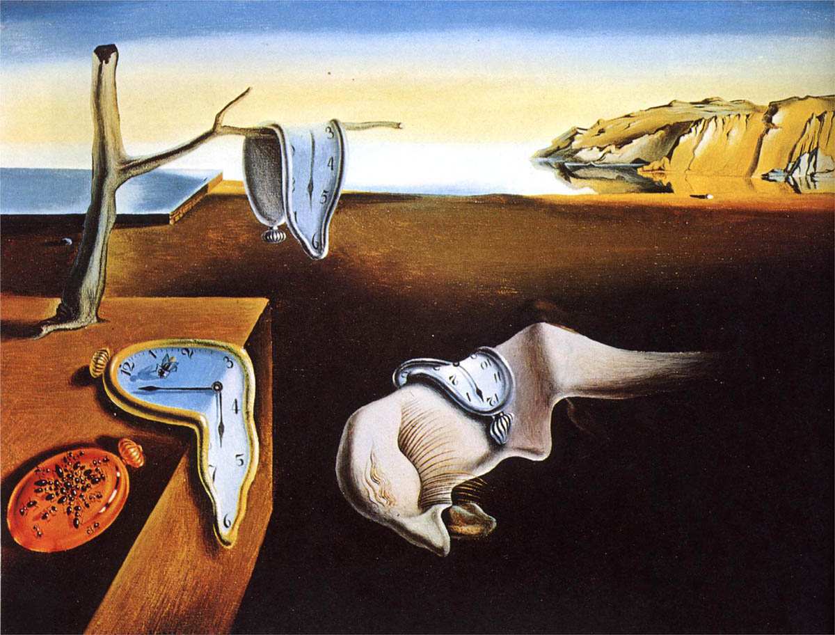 dali surrealism persistence of memory painting