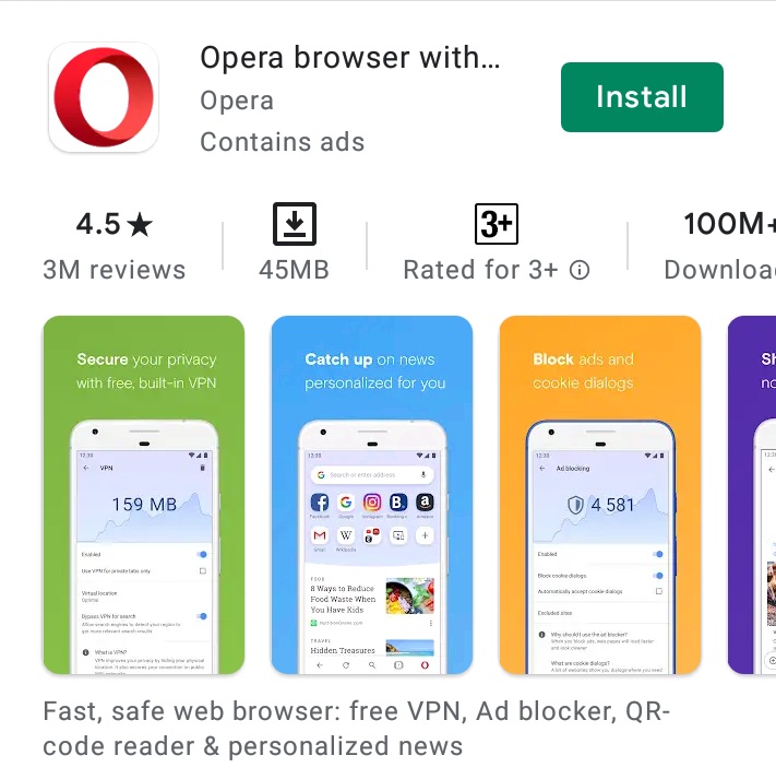Opera Browser Tanpa Blokir Internet Positif Terbaik