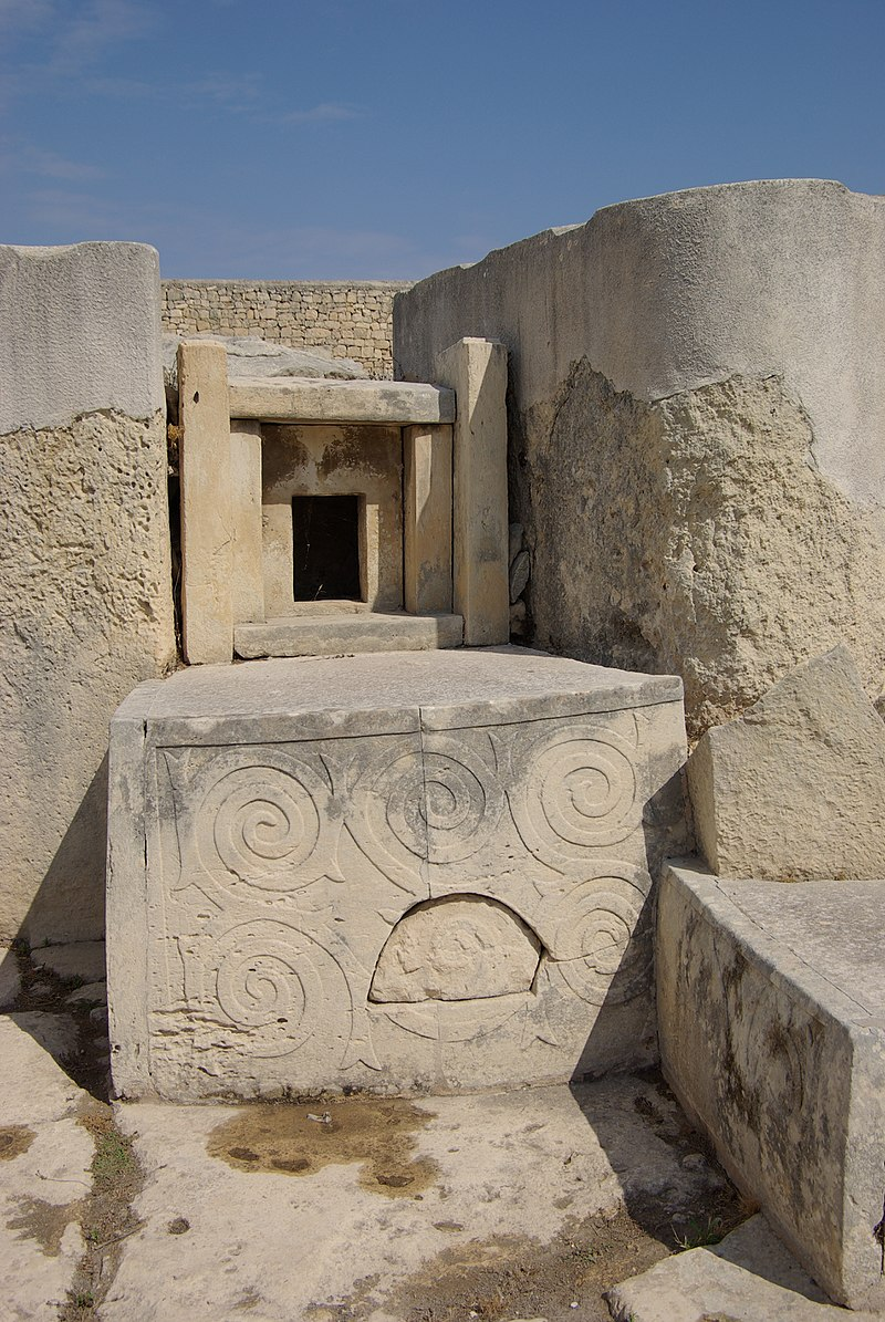A monument from Ancient Europe in 3150 BC, found in Malta