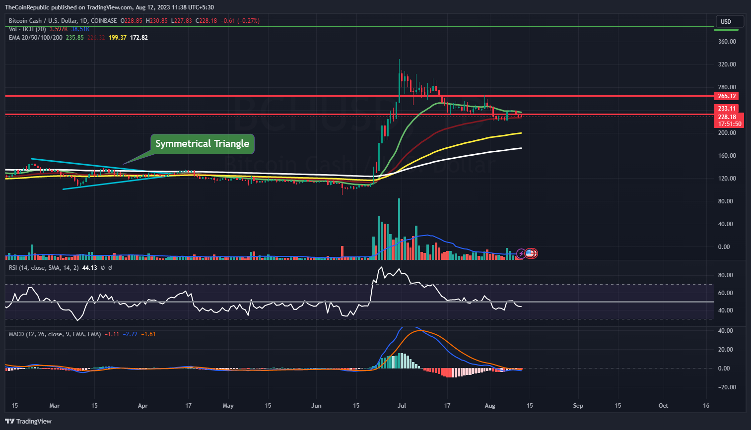 Bitcoin Cash Price Prediction: Will BCH Crypto Rebound or Slump?