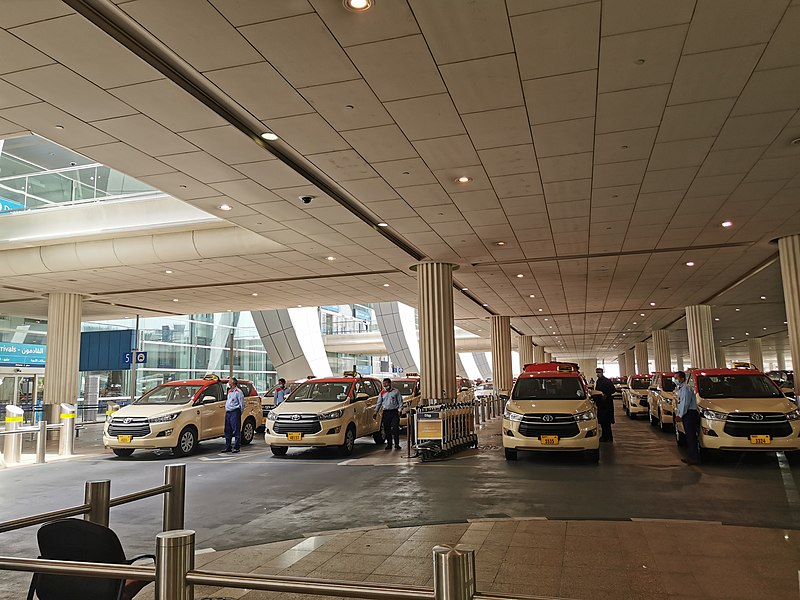 Airport Taxi Services in DXB airport 