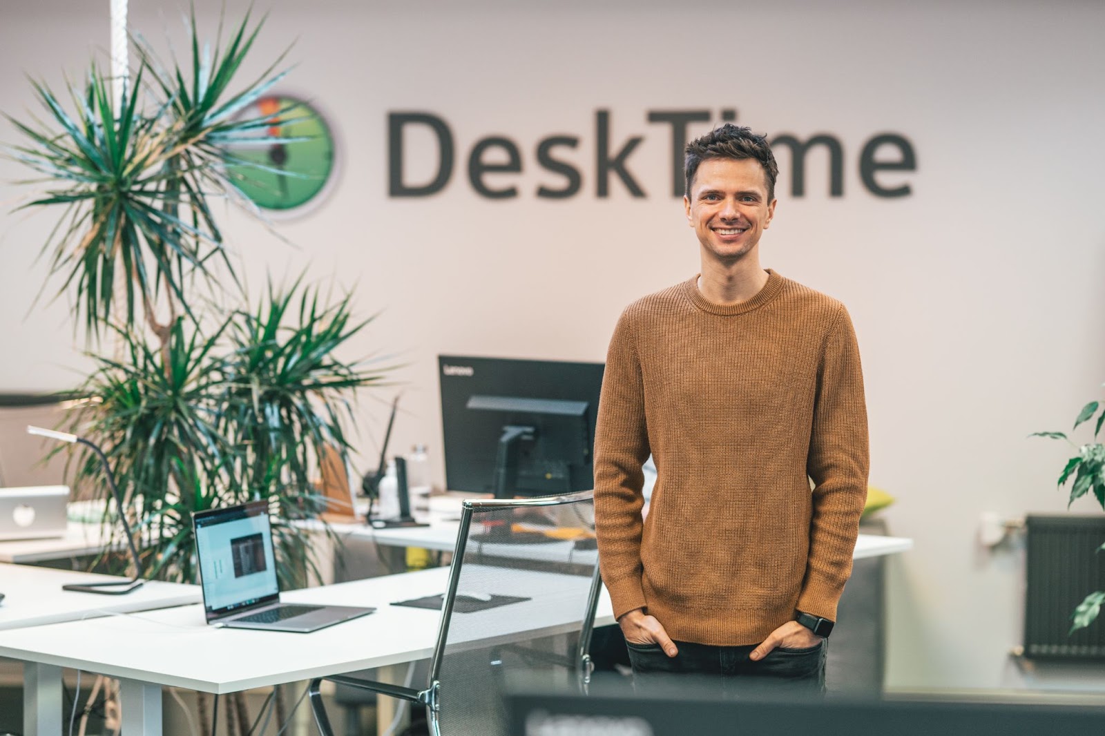 CEO of DeskTime Artis Rozentals