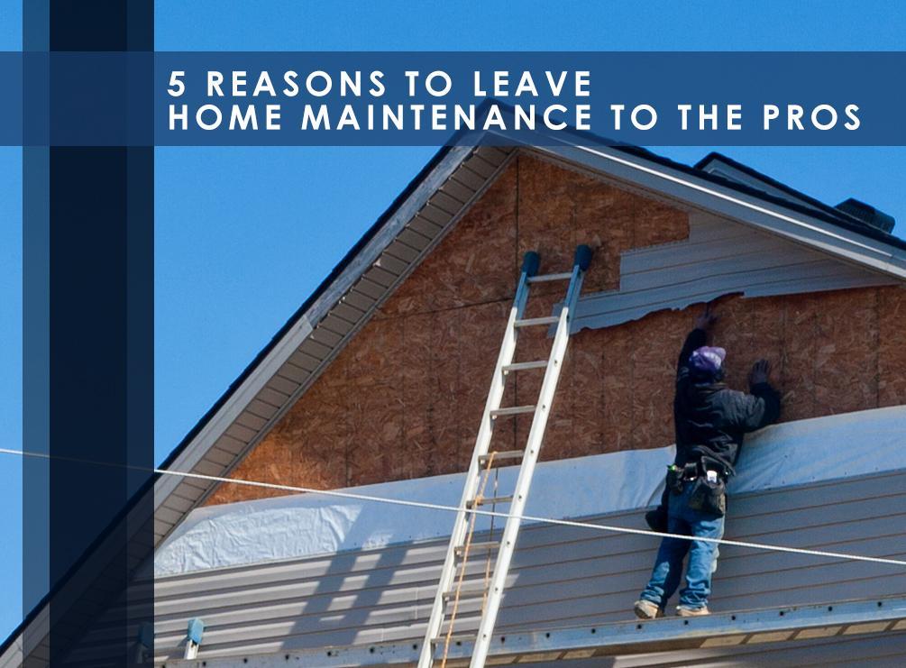 Home Maintenance to the Pros