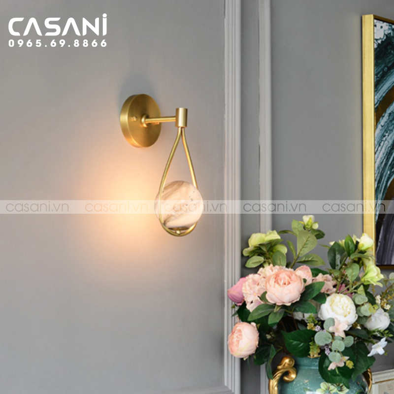 Những ưu điểm của đèn treo tường phòng ngủ mà bạn cần biết