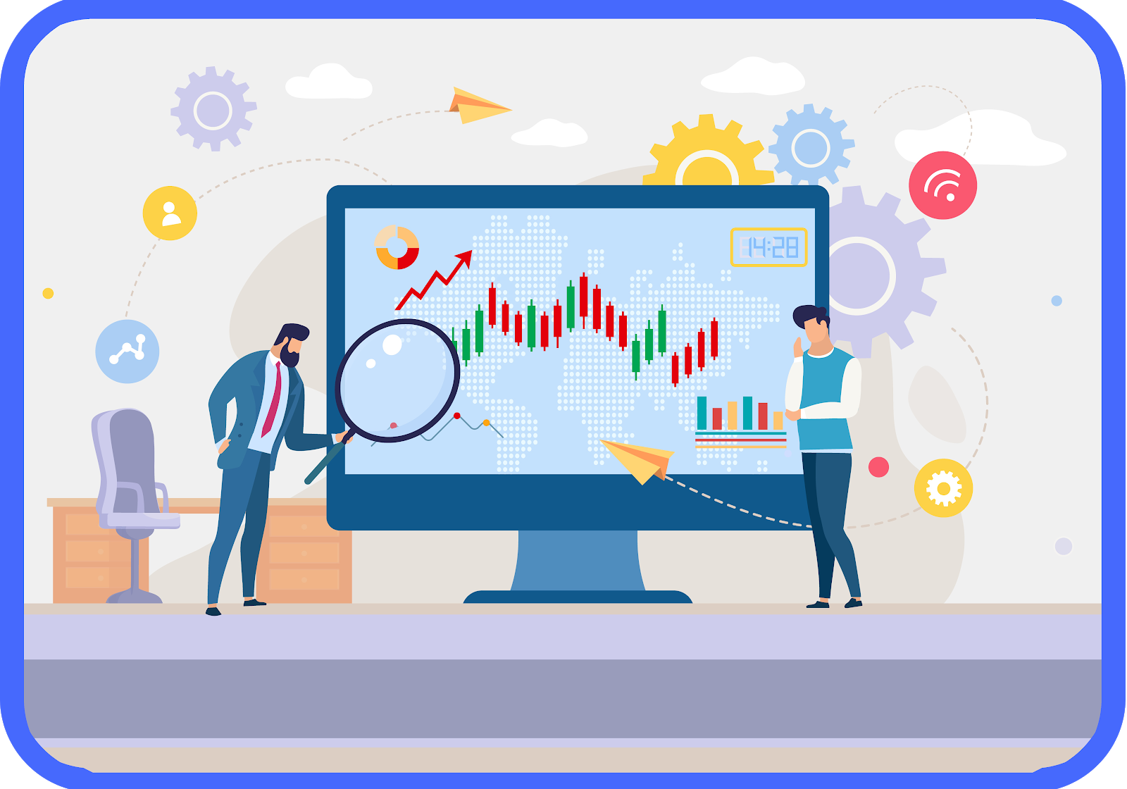Analyze engagement and metrics for the published content
