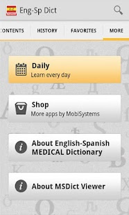 English<>Spanish Medical Dict apk