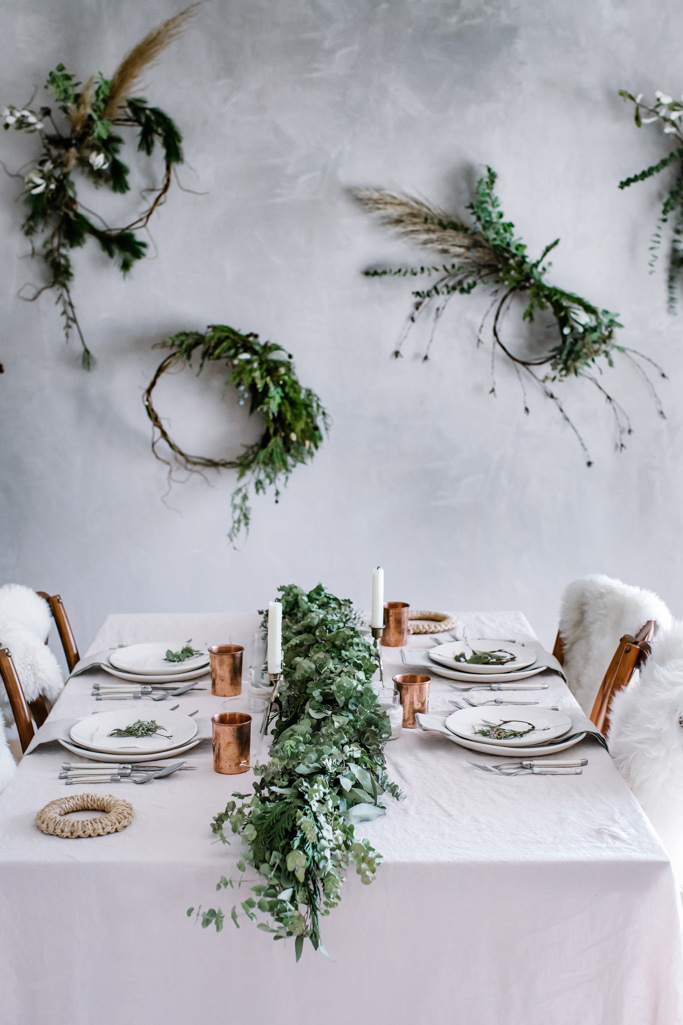 Ideas for styling a unique festive table