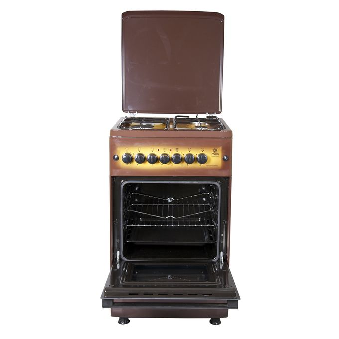 #4. Mika MST55PI31DB/HC, 3+1 Cooker With Electric Oven 