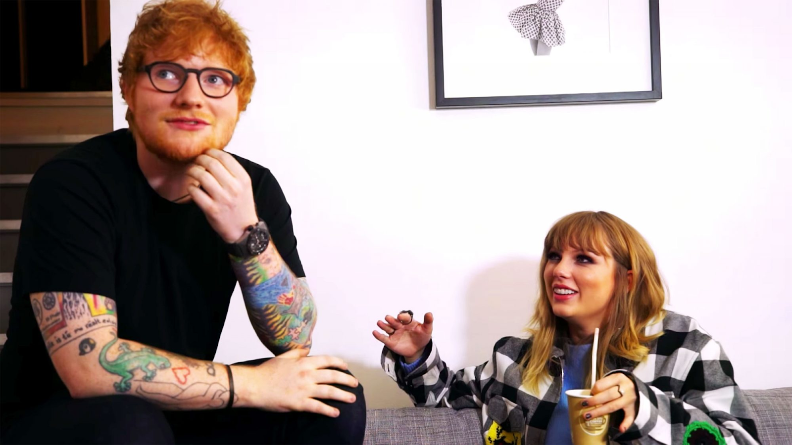 Ed Sheeran e Taylor Swift/ Divulgação: End Game