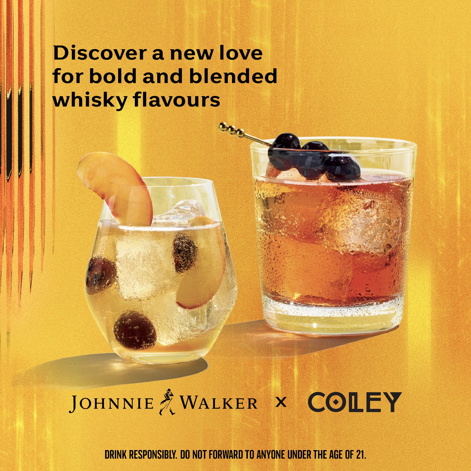 Bold steps, bold flavours with johnnie walker | weirdkaya