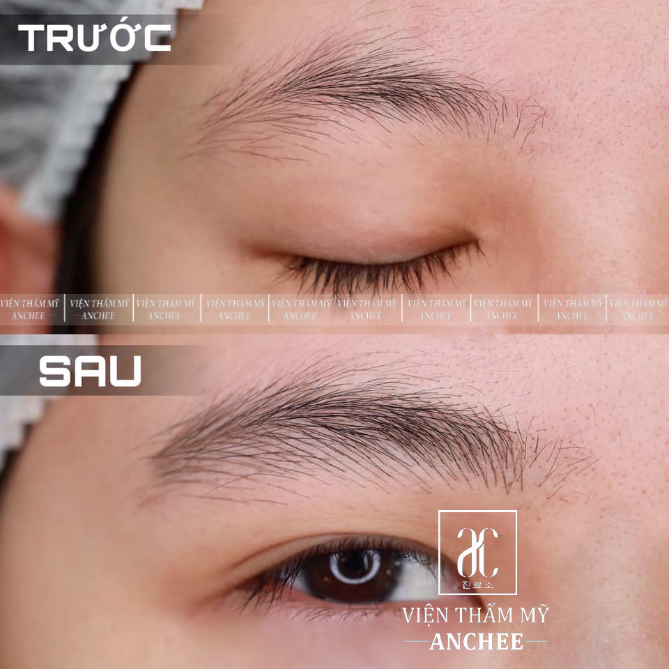 Điêu Khắc Chân Mày Nam Đẹp 9D : Sắc Nét - Nam Tính- Giá Rẻ
