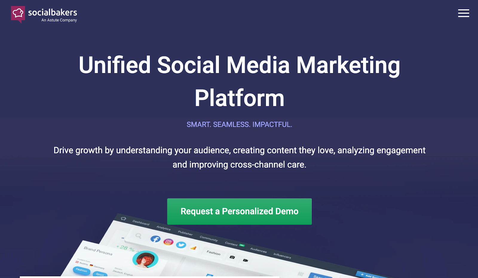 social bakers social media marketing platform