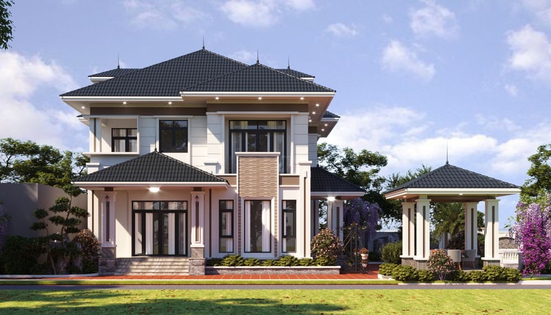 biệt thự sân vườn