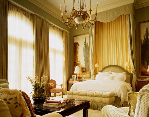 Romantic Golden Bedroom