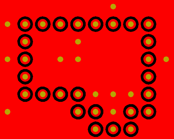 power ground clearance on PCB