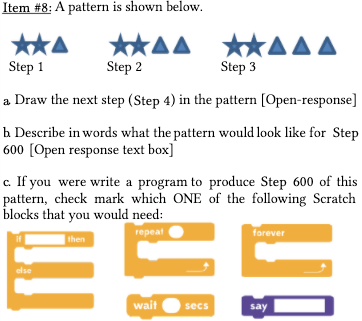 Pattern recognition question