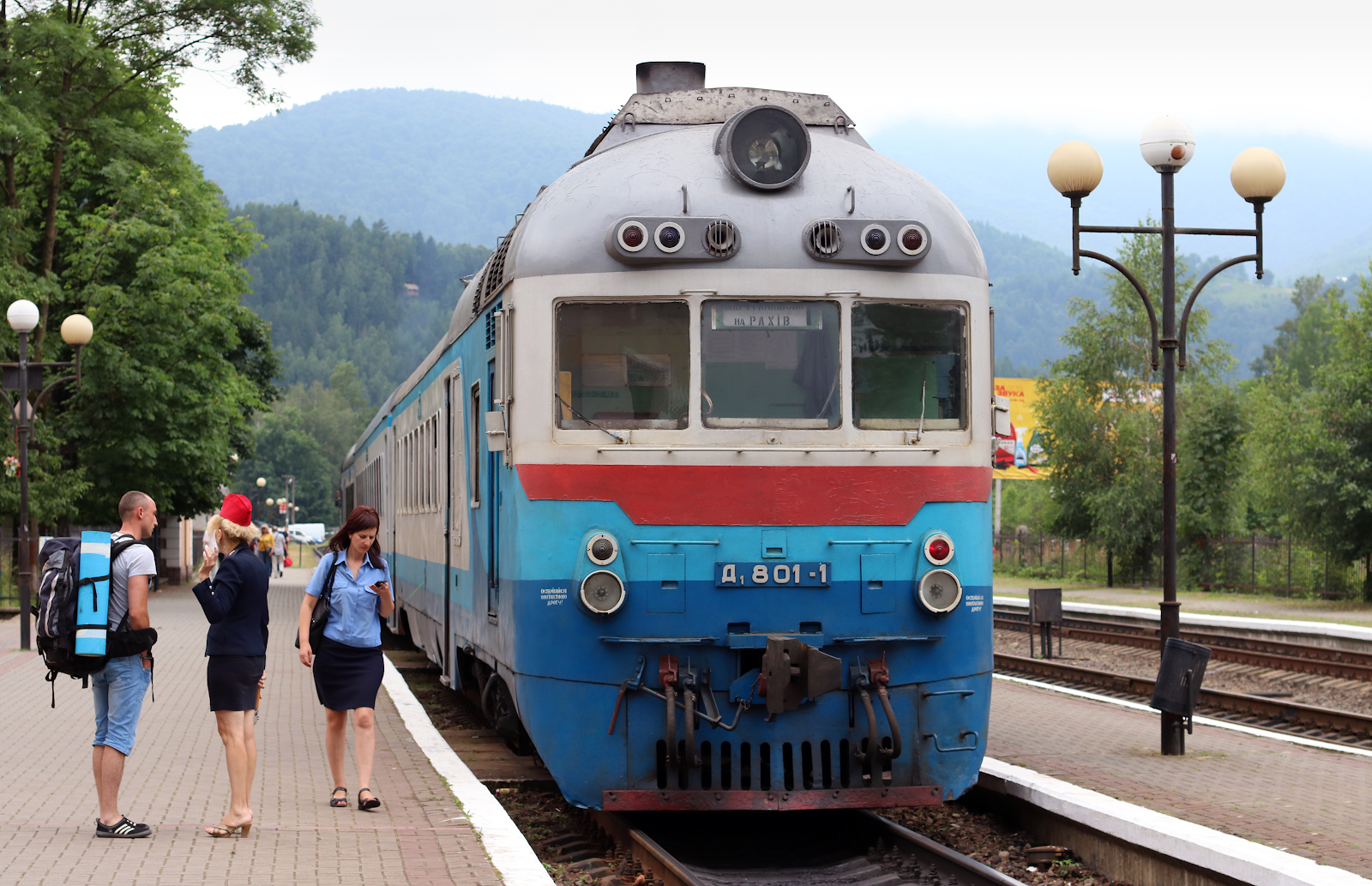 traveling by vintage trains in Russia