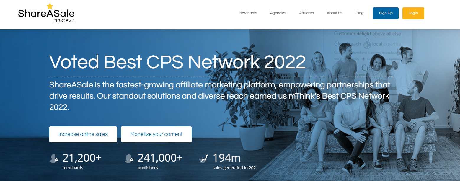 ShareASale - Best CPS Network for 
 affiliate Marketing