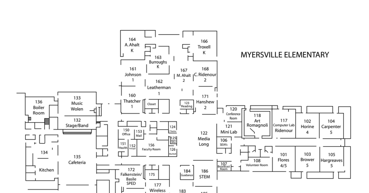 Myersville Elem Hybrid Arrival Map