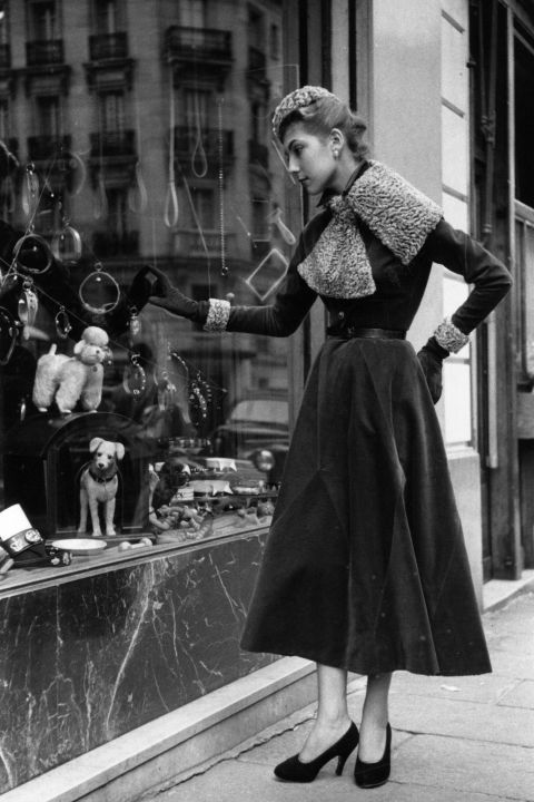 Elsa Schiaparelli dress, 1935-40.