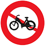 Biến báo cấm xe gắn máy