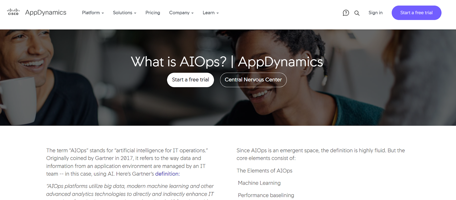 Best AIOps Tools: AppDynamics