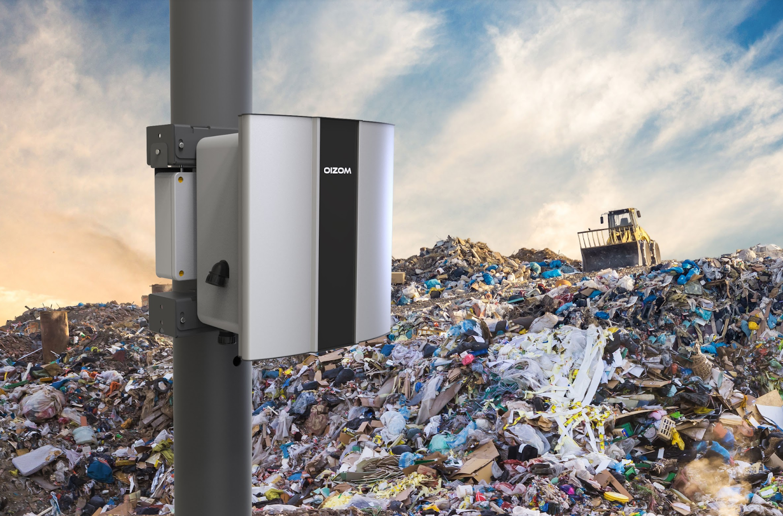 Odosense measures all the harmful gases from landfills for online odour monitoring