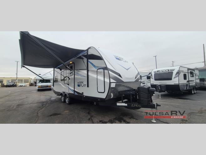 Find more toy hauler travel trailers at Tulsa RV and Marine.