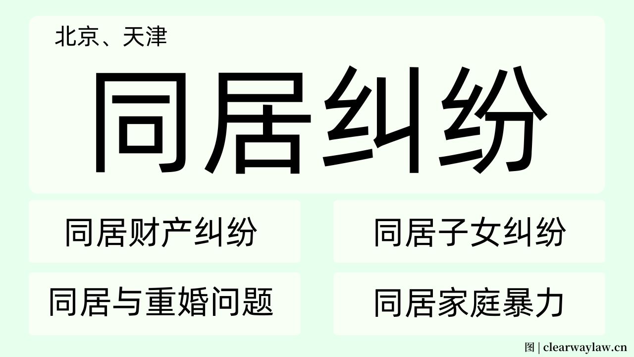 天津同居纠纷法律规定详细指南