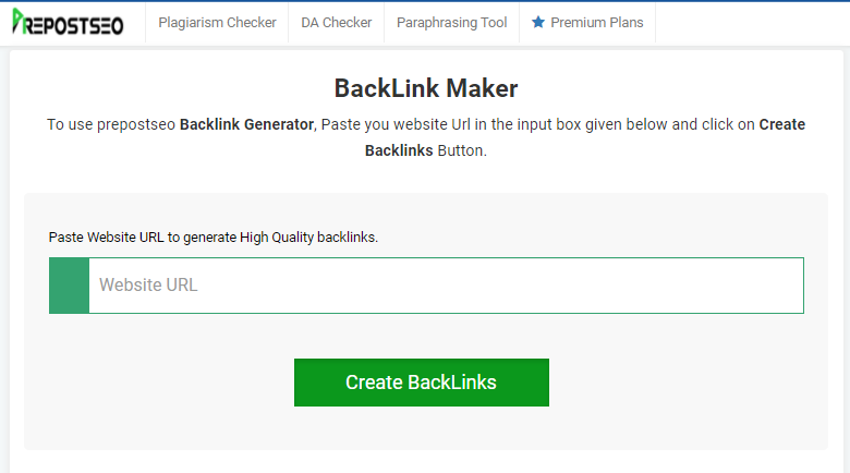 Backlink Generator