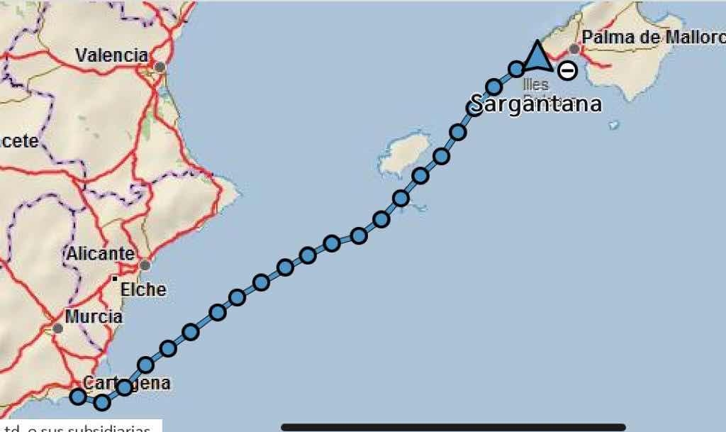 Etapa 1: Cartagena- Andratx non-stop