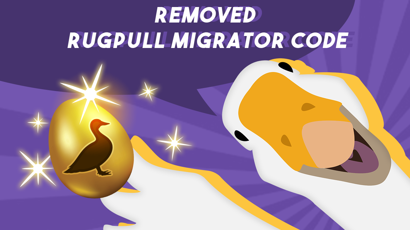 Goose Finance's rugpull migrator code removed blog image