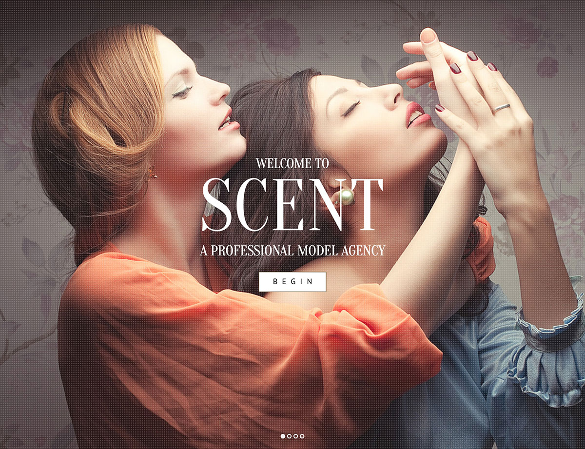 Scent-model-agency-wordpress-theme