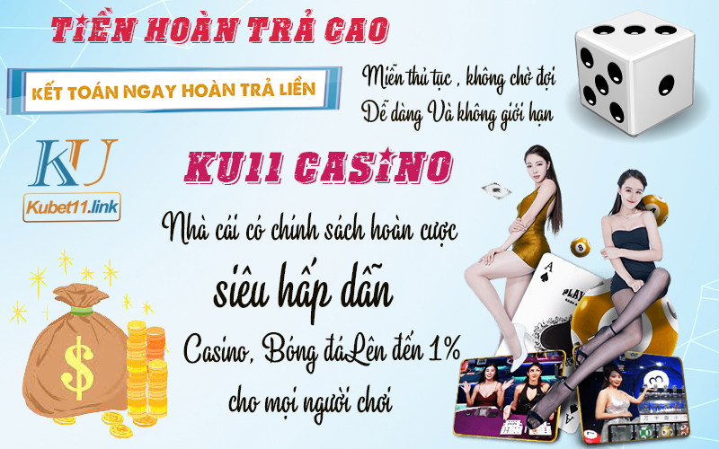 Nhà cái có chính sách hoàn cược siêu hấp dẫn cho mọi người chơi