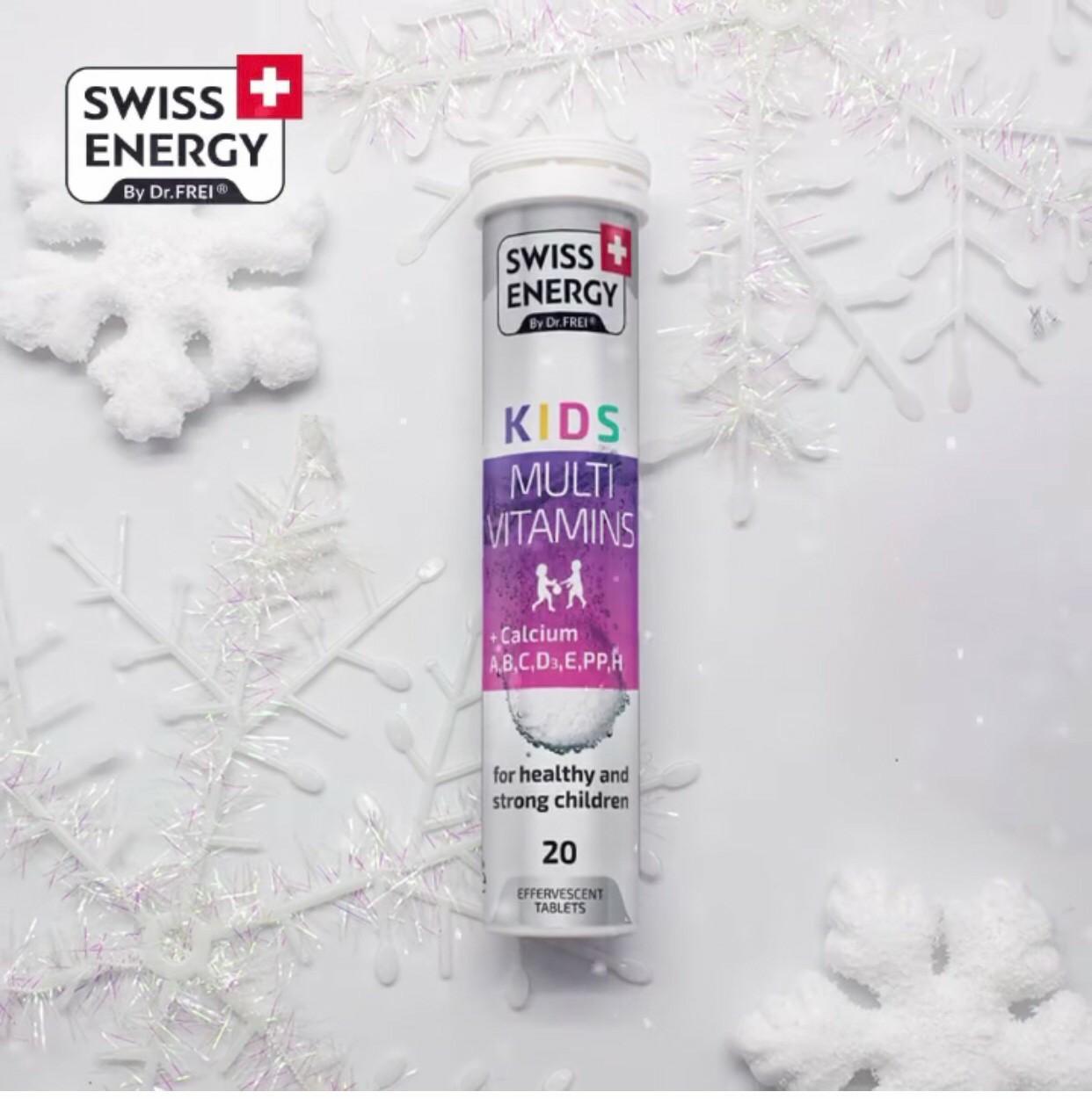 6. Swiss Energy Kids Calcium + Multivitamins 