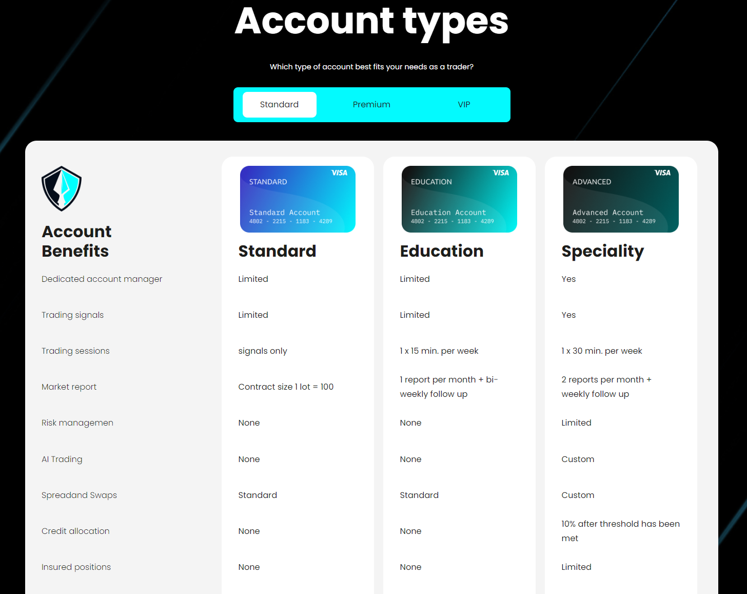 SpearGPT account types