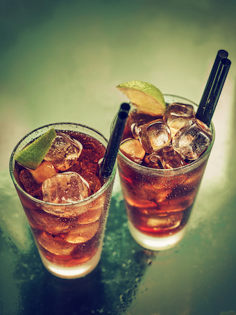 Non-alcoholic Designated Drivers Juice and Soda