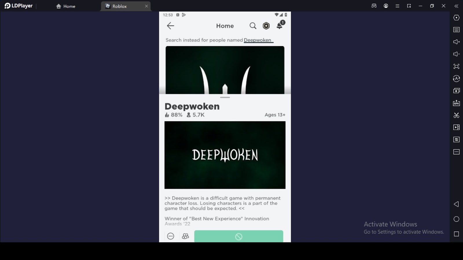 Roblox Deepwoken: How to play, features, and more