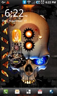 Download Steampunk Skull Free Wallpaper apk