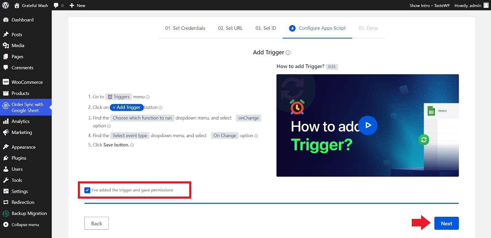 How To Install And Activate Order Sync With Google Sheets for WooCommerce Ultimate