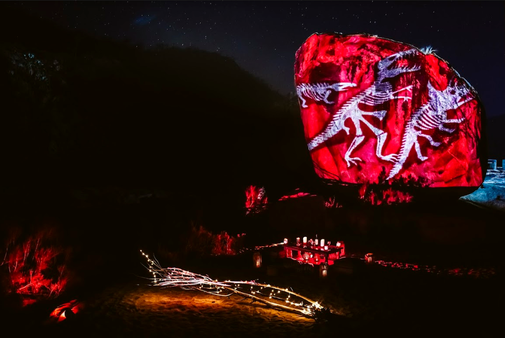 Video mapping en Grand Velas Los Cabos